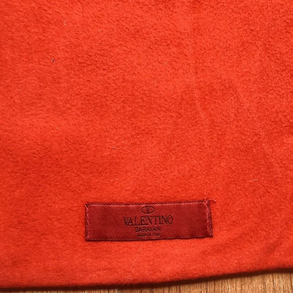 Valentino Garavani Red Dust Bag 14 x 8 shoes purse